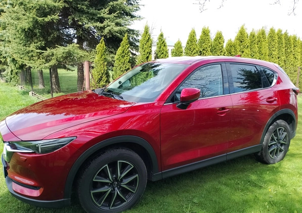 Mazda CX-5 cena 88900 przebieg: 94000, rok produkcji 2017 z Zambrów małe 436